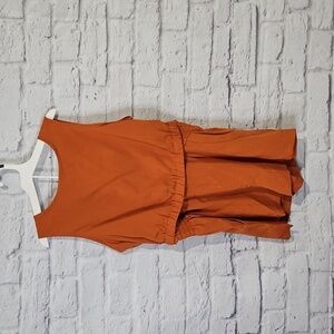 Crop top with matching high rise shorts set